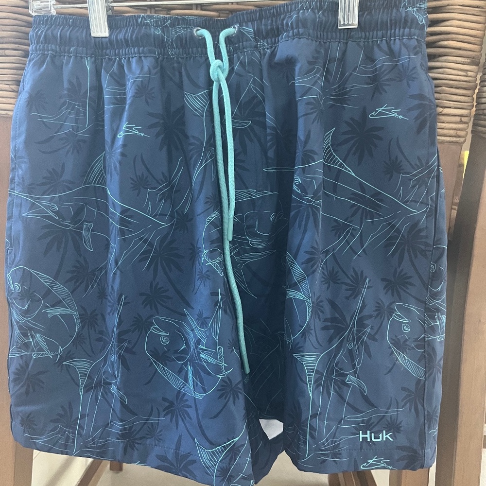 HUK Men's Swim Trunks